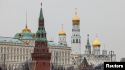 Điện Kremlin ở trung tâm Moscow, ngày 13 tháng 2 năm 2025