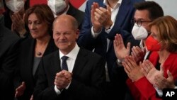 Almanya'da 26 Eylül'de yapılan genel seçimin galibi SPD’li Olaf Scholz